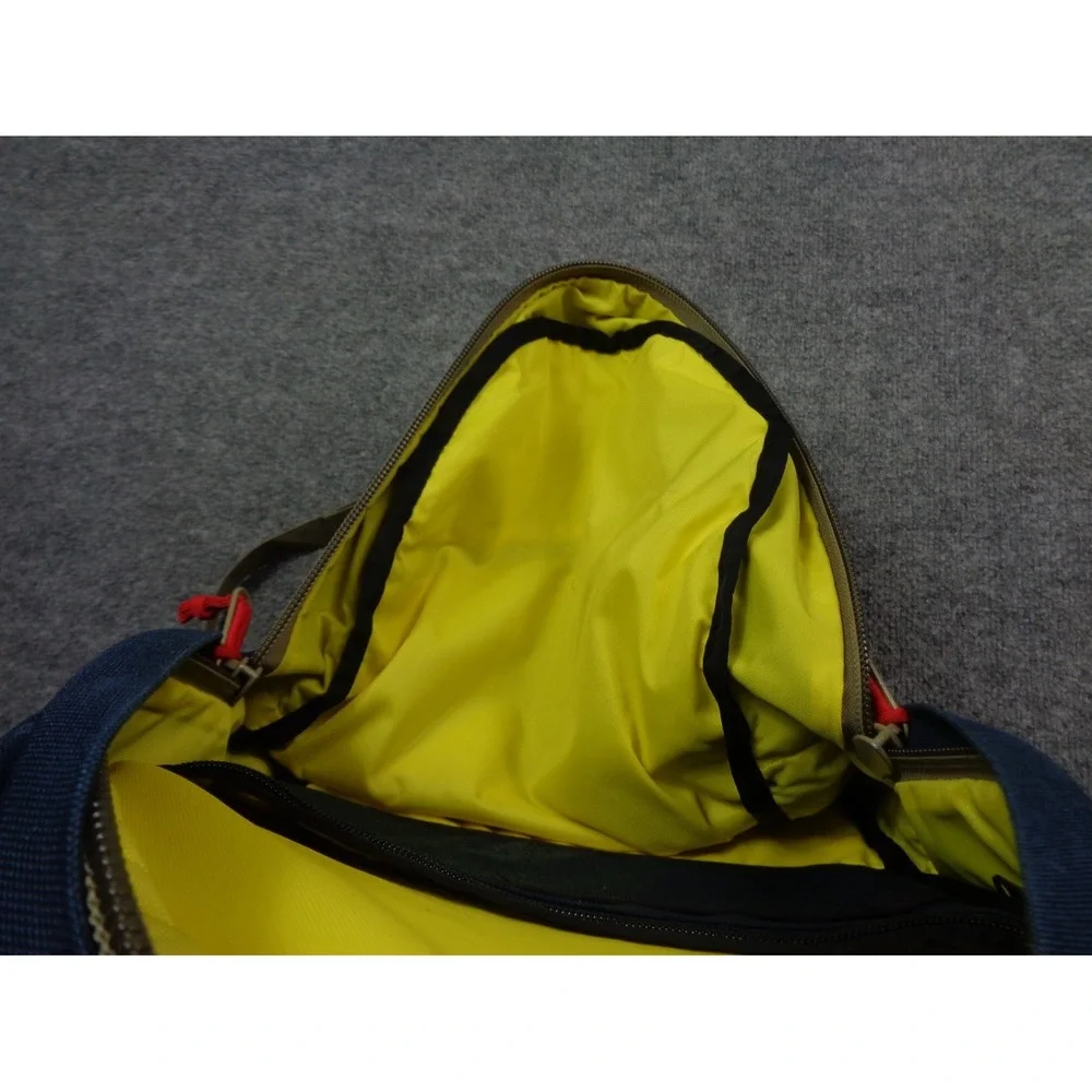 Topo Designs Daypack Blue Backpack Leather Base 21.6L